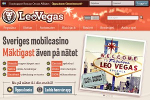 leovegas mobila casino